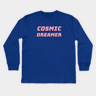 Cosmic Dreamer Kids Long Sleeve T-Shirt